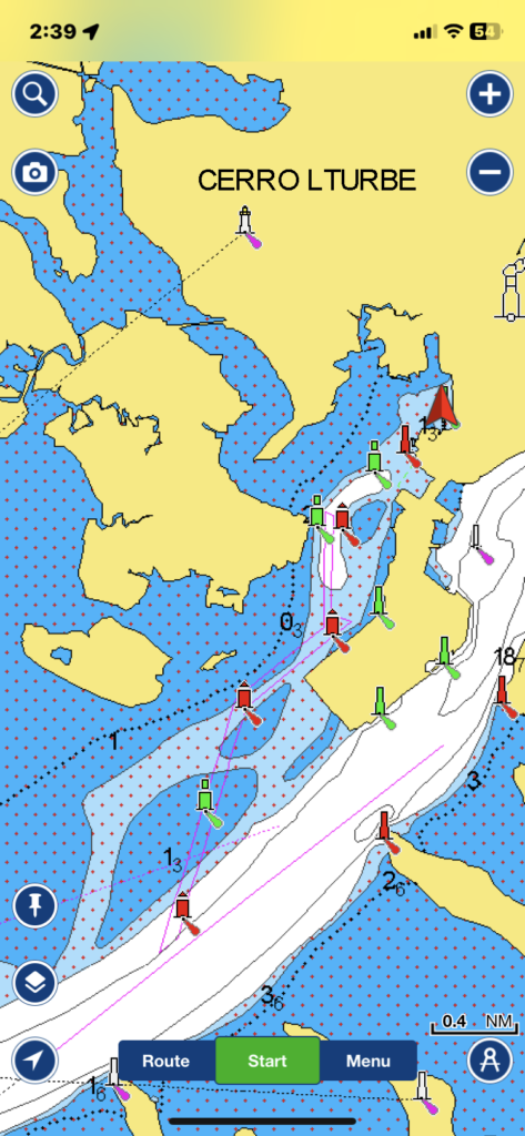 Navionics Boating App Chart